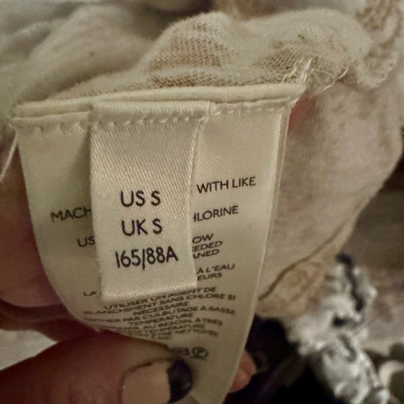 We The Free Cream and Tan Blouse - Picture 6 of 8